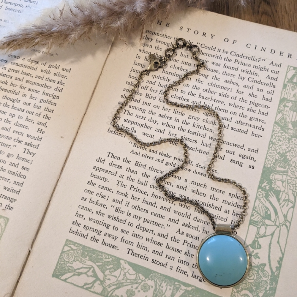 Lucky Brand Turquoise Pendant Necklace